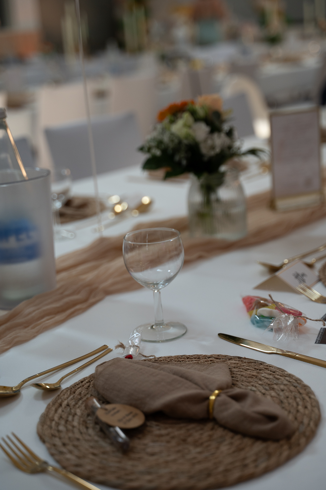 Besteck-Set Gold – 4-teilig – Bild 2