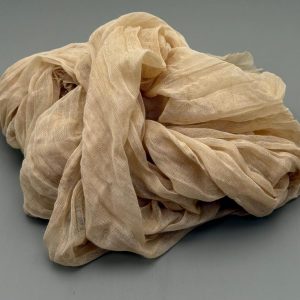 Strukturierter Tischläufer aus 100 % Polyester (Braun)